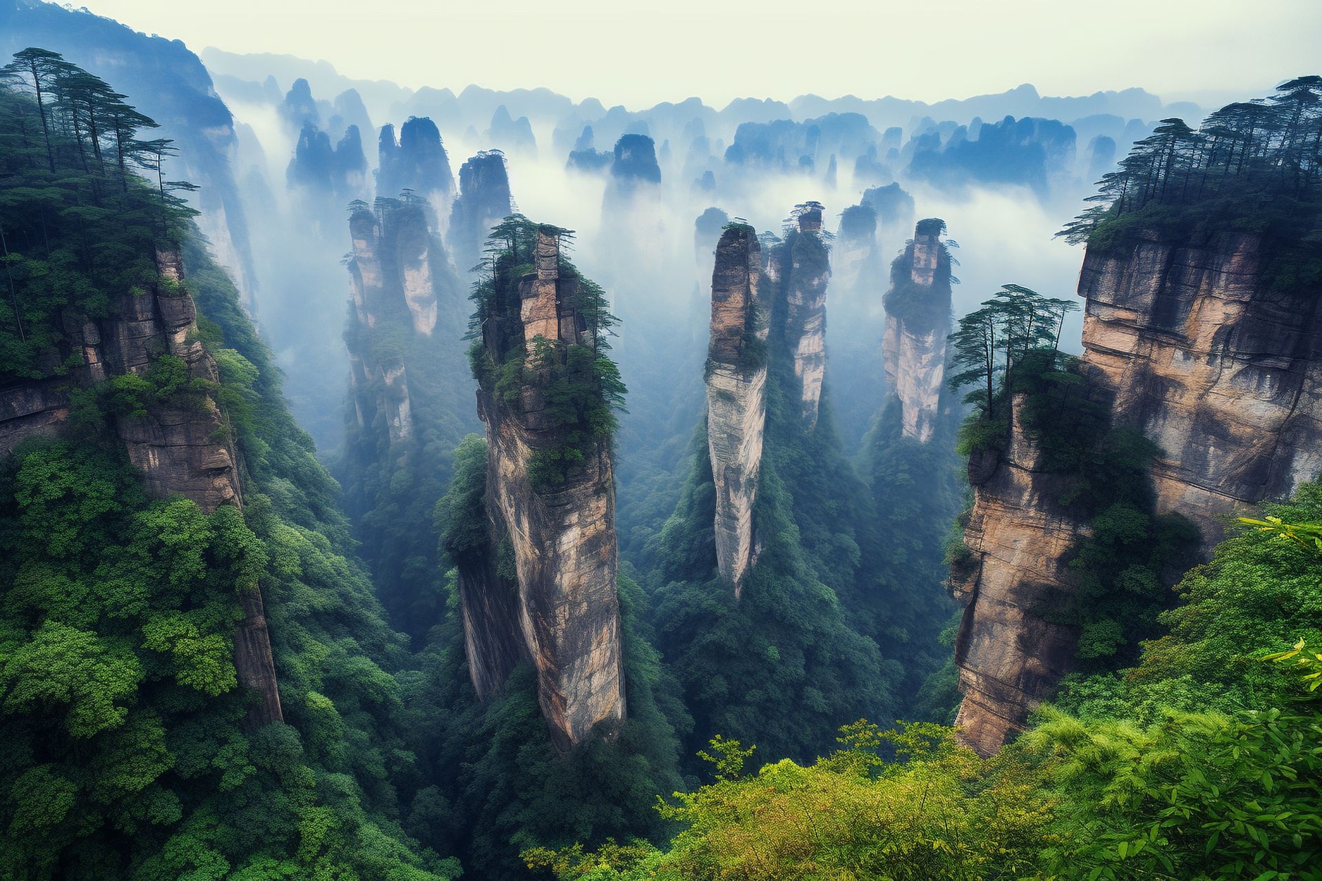 Zhangjiajie · Wulingyuan